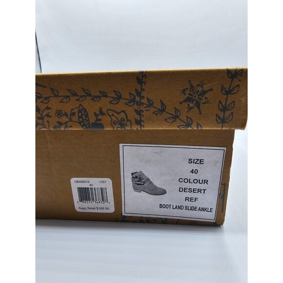 NEW in Box Free People Land Slide Ankle Boot Desert Size 40 MSRP: $168.00 - Picture 9 of 9